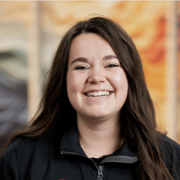 Macy Hodson, Marriage Every Day Community Host, smiling